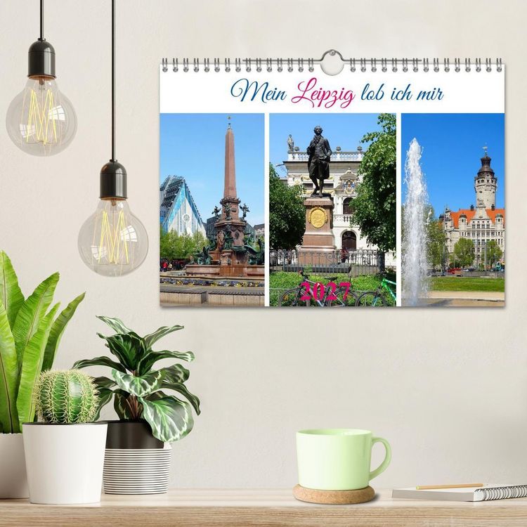 Produktbild: Mein Leipzig lob ich mir... (Wandkalender 2027 DIN A4 quer), CALVENDO Monatskalender