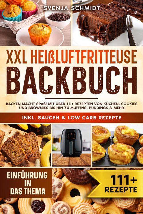 Produktbild: XXL Hei&szlig;luftfritteuse Backbuch