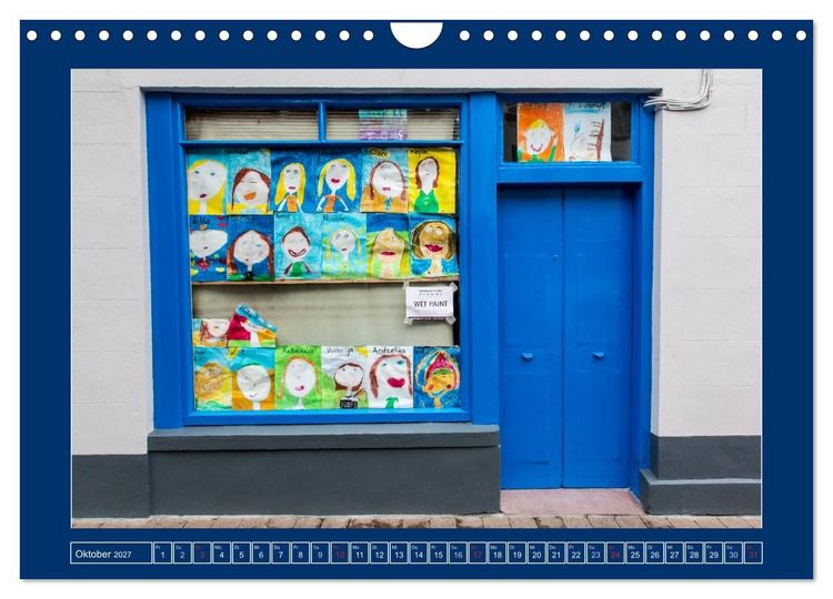 Produktbild: IRLAND - Die sch&ouml;nsten Fassadenmalereien (Wandkalender 2027 DIN A4 quer), CALVENDO Monatskalender