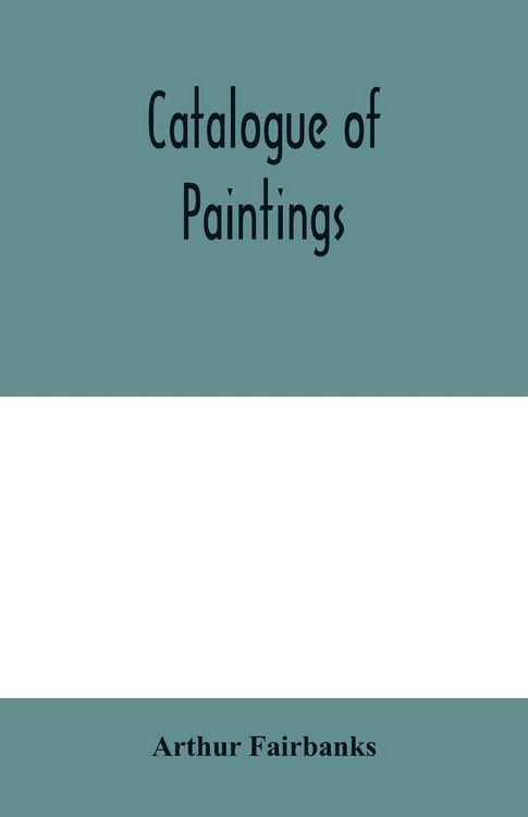 Produktbild: Catalogue of paintings