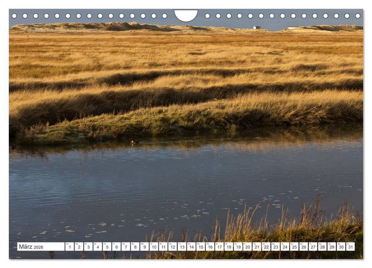 Produktbild: ST. PETER ORDING Strand und Meer (Wandkalender 2026 DIN A4 quer), CALVENDO Monatskalender