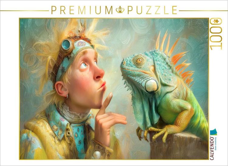 Produktbild: CALVENDO Puzzle Humoristische Werke | 1000 Teile Lege-Gr&ouml;&szlig;e 64x48cm Foto-Puzzle f&uuml;r gl&uuml;ckliche Stunden