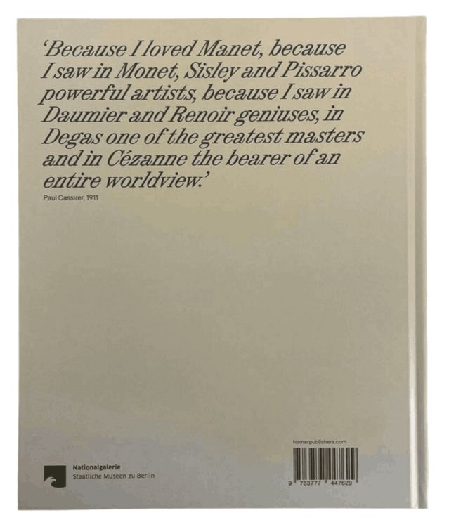 Produktbild: Cassirer and the Breakthrough of Impressionism