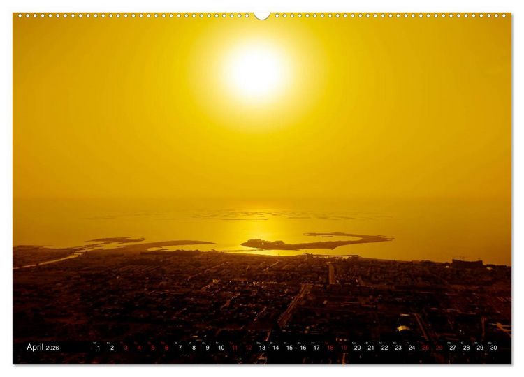 Produktbild: Dubai Highlights (hochwertiger Premium Wandkalender 2026 DIN A2 quer), Kunstdruck in Hochglanz