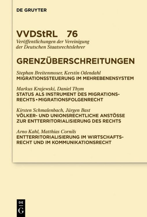 Produktbild: Grenz&uuml;berschreitungen
