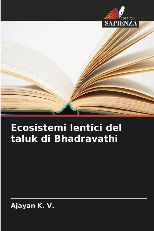 Produktbild: Ecosistemi lentici del taluk di Bhadravathi