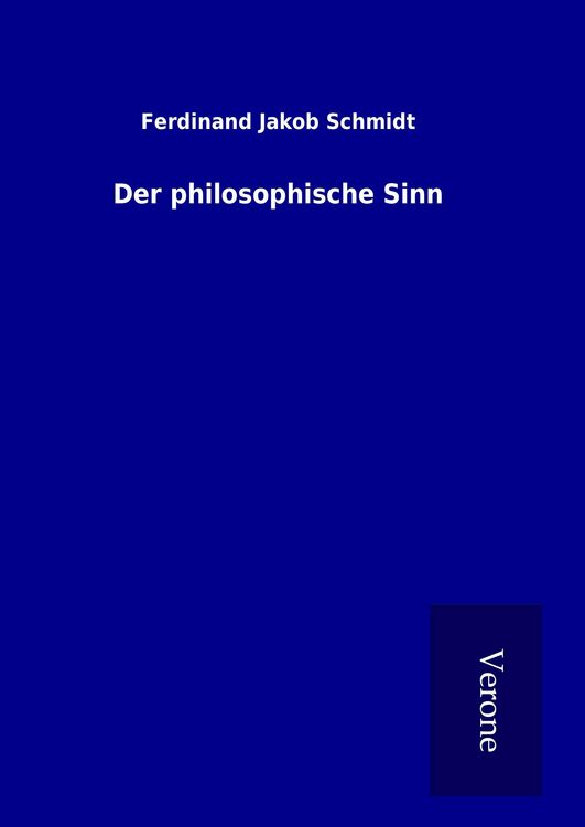 Produktbild: Der philosophische Sinn