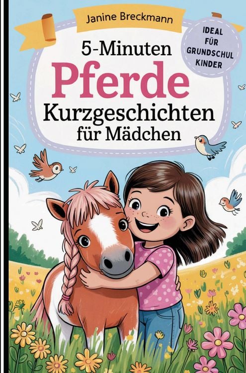 Produktbild: 5-Minuten Pferde-Kurzgeschichten f&uuml;r M&auml;dchen