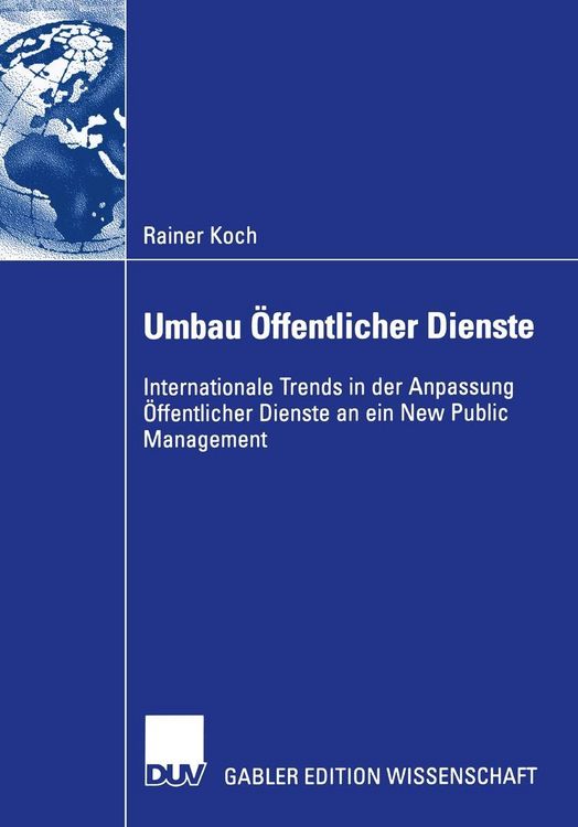 Produktbild: Umbau &Ouml;ffentlicher Dienste