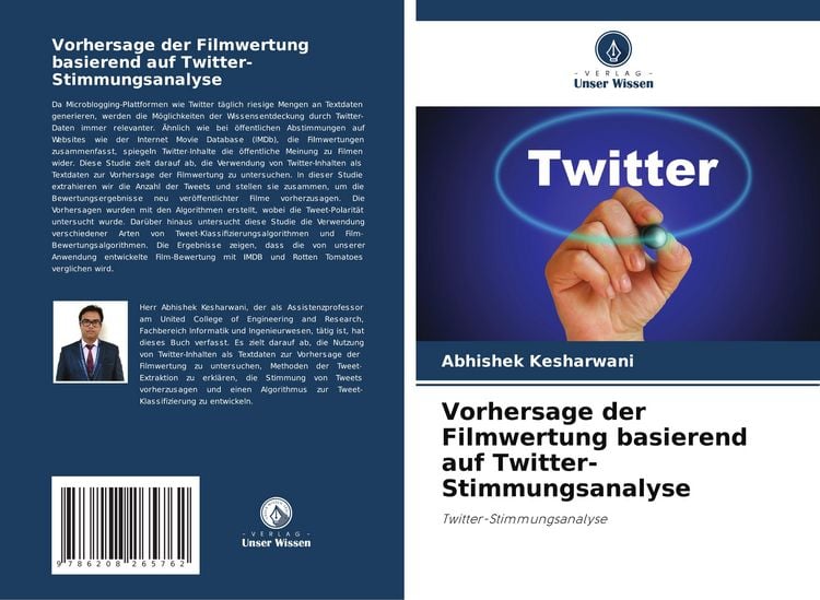 Produktbild: Vorhersage der Filmwertung basierend auf Twitter-Stimmungsanalyse