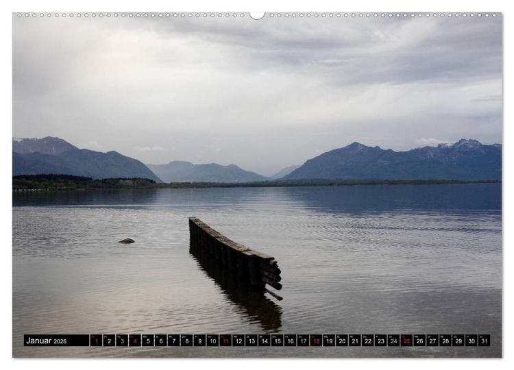 Produktbild: Am sch&ouml;nen Chiemsee (Wandkalender 2026 DIN A2 quer), CALVENDO Monatskalender