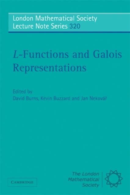 Produktbild: L-Functions and Galois Representations