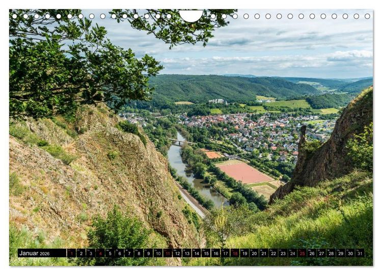 Produktbild: Nahe-Romantik: Bad M&uuml;nster am Stein-Ebernburg (Wandkalender 2026 DIN A4 quer), CALVENDO Monatskalender