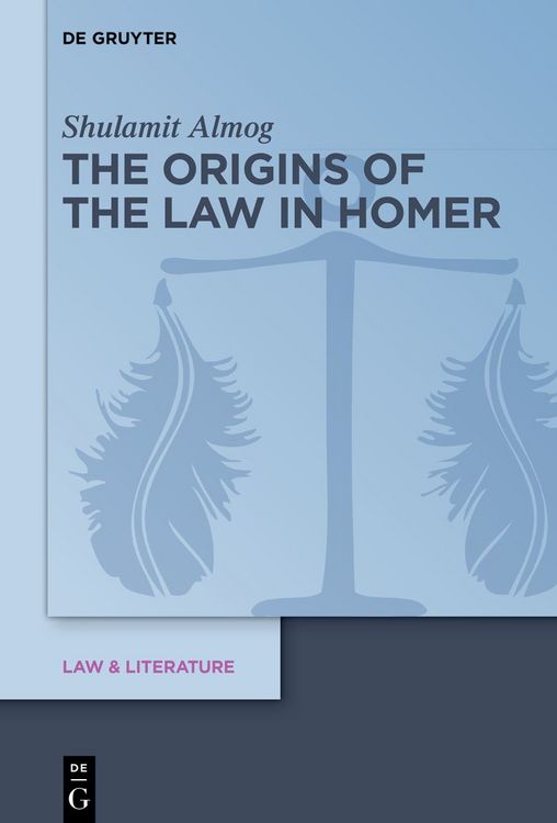 Produktbild: The Origins of the Law in Homer