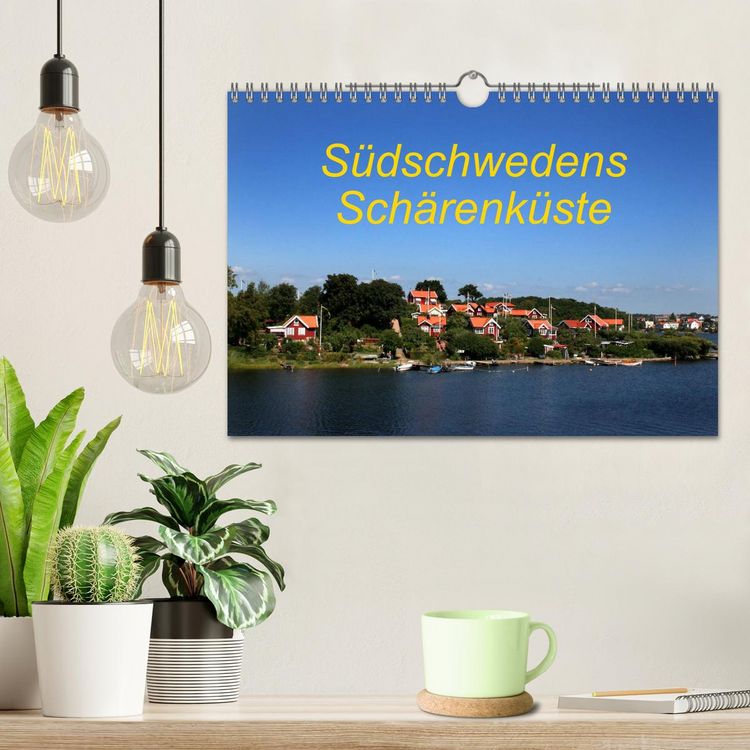 Produktbild: S&uuml;dschwedens Sch&auml;renk&uuml;ste (Wandkalender 2026 DIN A4 quer), CALVENDO Monatskalender