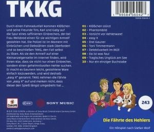 Produktbild: TKKG 243: Die F&auml;hrte des Hehlers