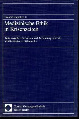 Produktbild: Medizinische Ethik in Krisenzeiten