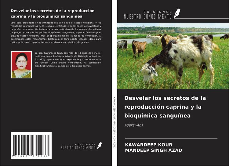 Produktbild: Desvelar los secretos de la reproducci&oacute;n caprina y la bioqu&iacute;mica sangu&iacute;nea