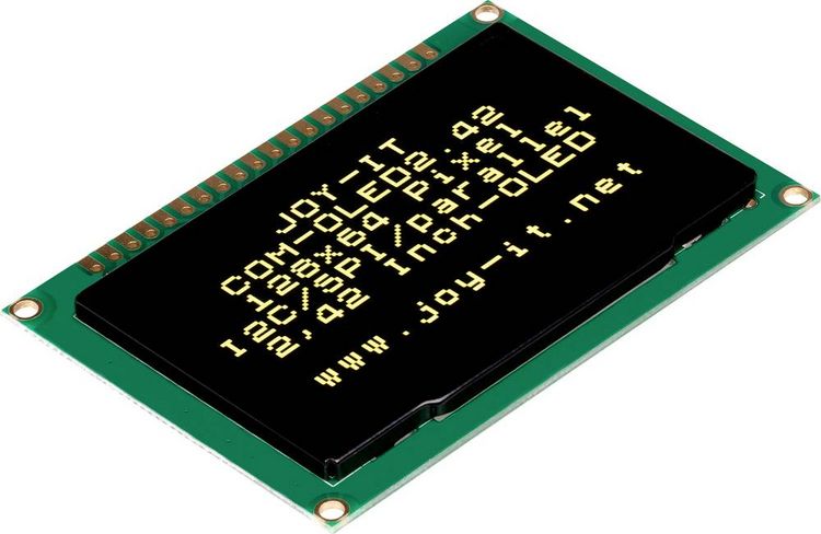 Produktbild: Joy-it Display-Modul 6.1cm (2.42 Zoll) 128 x 64 Pixel