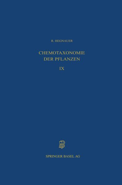 Produktbild: Chemotaxonomie der Pflanzen