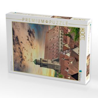 Produktbild: CALVENDO Puzzle Dinkelsb&uuml;hl, M&uuml;nster St. Georg | 1000 Teile Lege-Gr&ouml;&szlig;e 64x48cm Foto-Puzzle f&uuml;r gl&uuml;ckliche Stunden