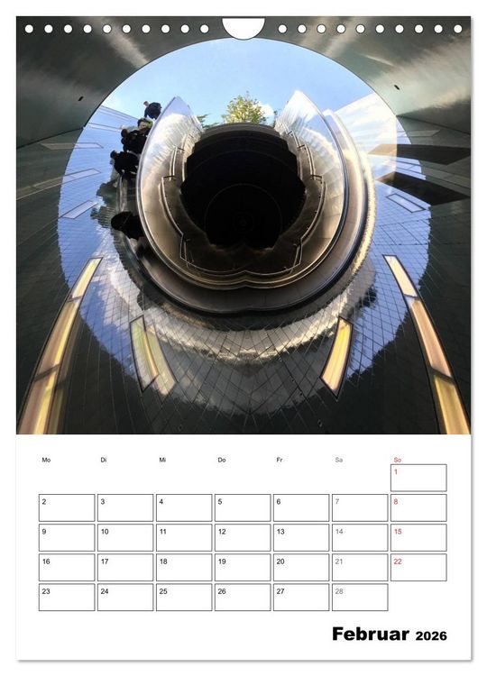Produktbild: The tiny world of HAMBURG (Wandkalender 2026 DIN A4 hoch), CALVENDO Monatskalender