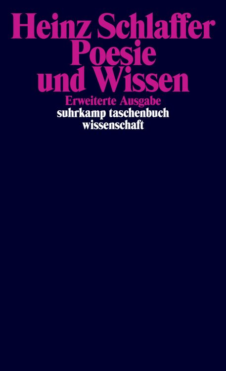 Produktbild: Poesie und Wissen