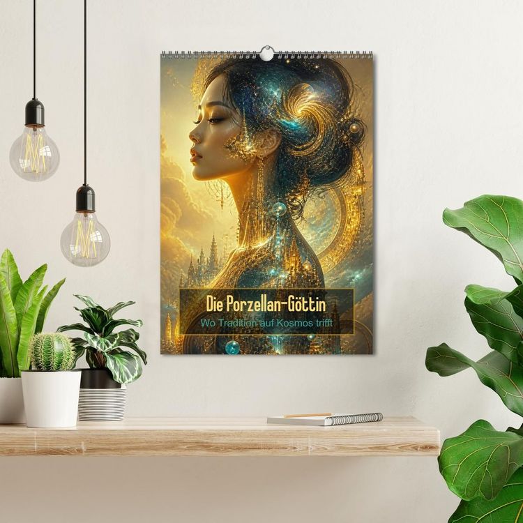 Produktbild: Die Porzellan-G&ouml;ttin (Wandkalender 2027 DIN A3 hoch), CALVENDO Monatskalender