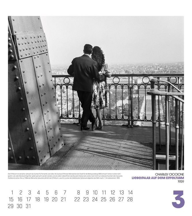 Produktbild: Paris, mon Amour Kalender 2027