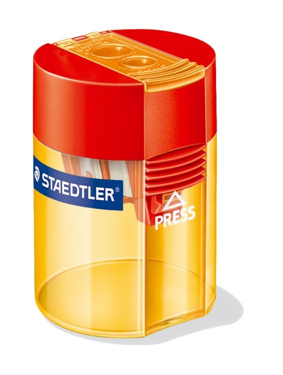 Produktbild: STAEDTLER Schreib- und Zeichbedarf Doppelspitzdose farbig sortiert, 1 St&uuml;ck