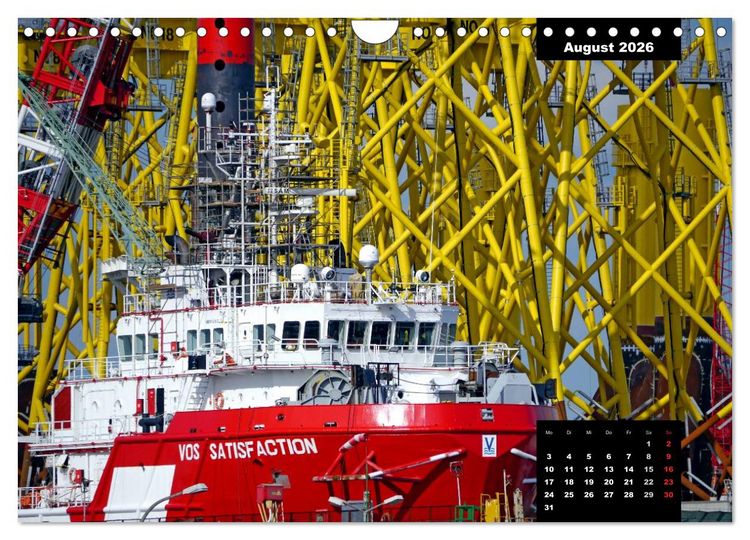 Produktbild: Bitte ein Schiff! (Wandkalender 2026 DIN A4 quer), CALVENDO Monatskalender