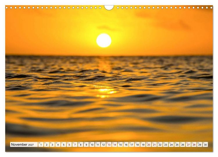 Produktbild: Summer Paradise Fiji (Wandkalender 2027 DIN A3 quer), CALVENDO Monatskalender