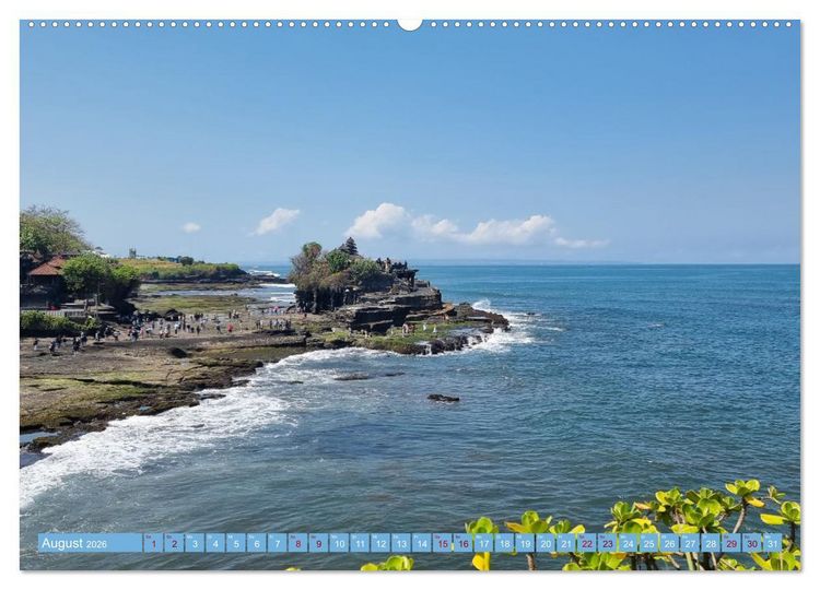 Produktbild: Bali - G&ouml;tterinsel (hochwertiger Premium Wandkalender 2026 DIN A2 quer), Kunstdruck in Hochglanz