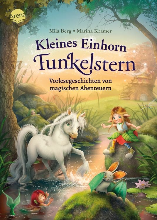 Produktbild: Kleines Einhorn Funkelstern. Vorlesegeschichten (3) von magischen Abenteuern