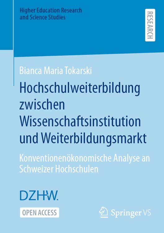Produktbild: Hochschulweiterbildung zwischen Wissenschaftsinstitution und Weiterbildungsmarkt
