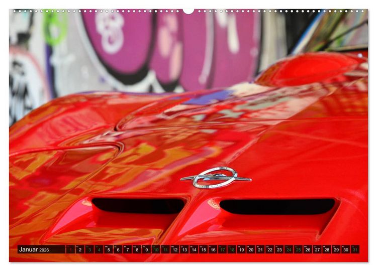 Produktbild: Opel GT 1900 AL Eine deutsche Sportwagenlegende (hochwertiger Premium Wandkalender 2026 DIN A2 quer), Kunstdruck in Hochglanz