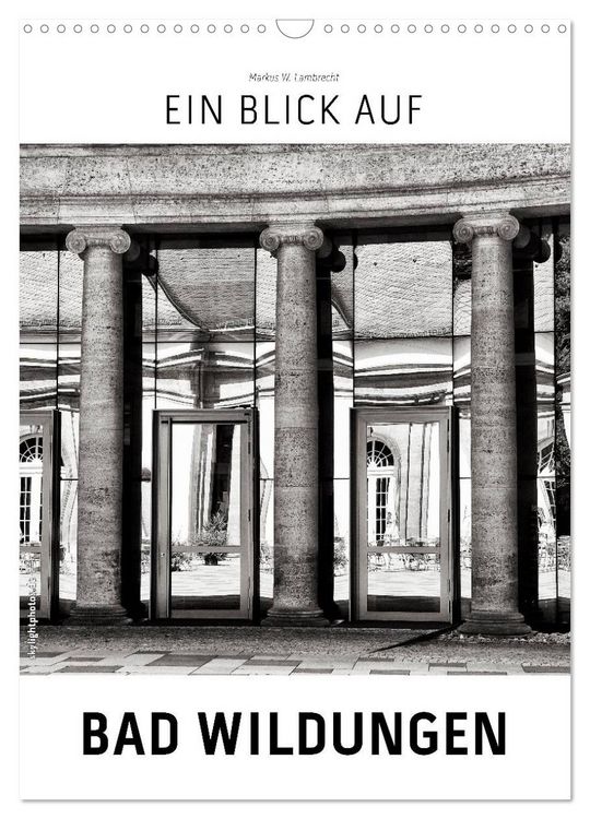 Produktbild: Ein Blick auf Bad Wildungen (Wandkalender 2026 DIN A3 hoch), CALVENDO Monatskalender