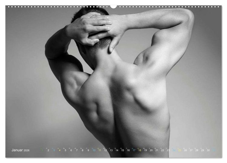 Produktbild: M&auml;nner... backview (Wandkalender 2026 DIN A2 quer), CALVENDO Monatskalender