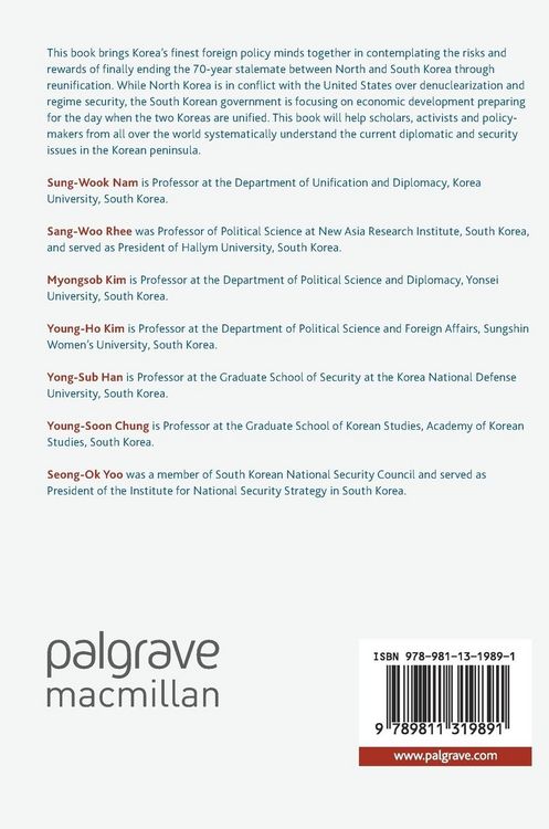 Produktbild: South Korea&rsquo;s 70-Year Endeavor for Foreign Policy, National Defense, and Unification