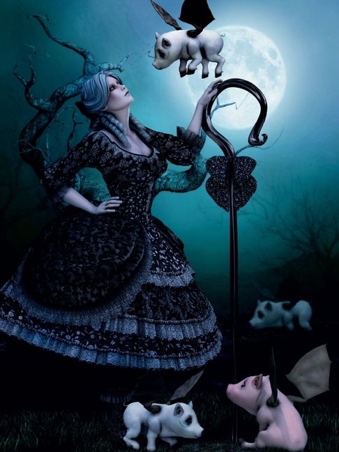 Produktbild: CALVENDO Puzzle H&uuml;terin der Nacht | 1000 Teile Lege-Gr&ouml;&szlig;e 64x48cm Foto-Puzzle f&uuml;r gl&uuml;ckliche Stunden