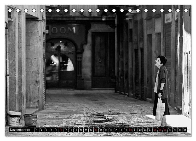 Produktbild: Streetlife Barcelona (Tischkalender 2026 DIN A5 quer), CALVENDO Monatskalender