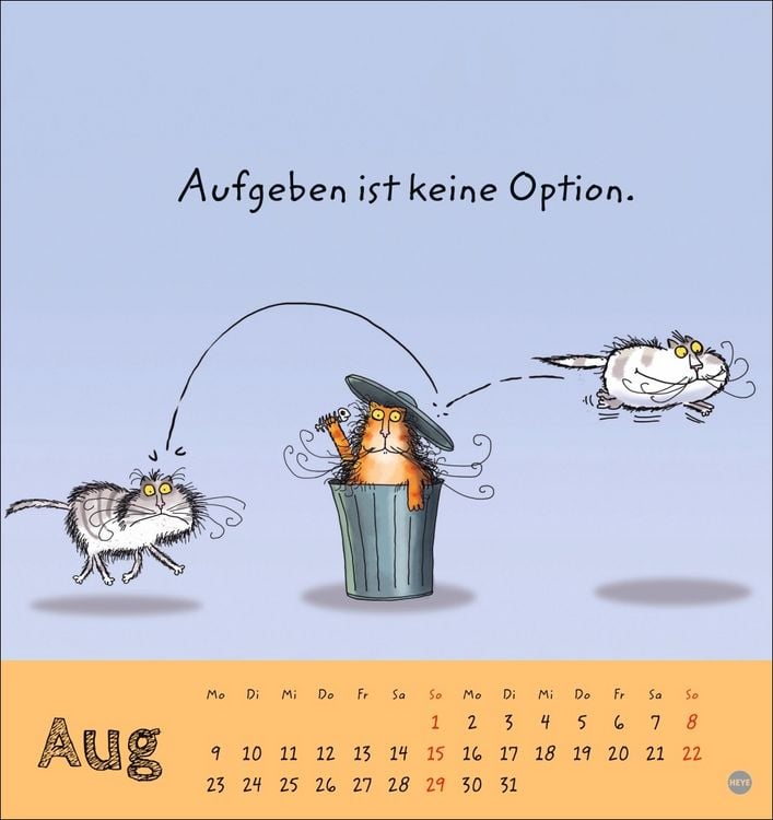 Produktbild: Catzz Postkartenkalender 2027