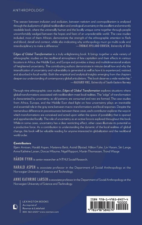 Produktbild: Edges of Global Transformation