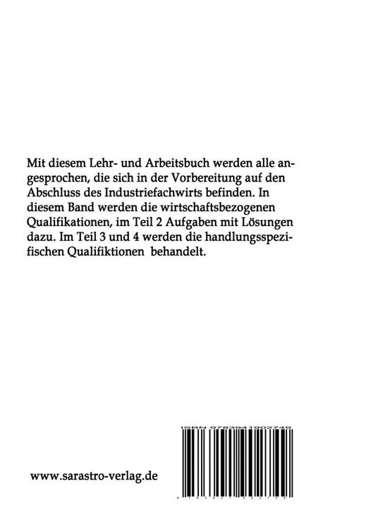 Produktbild: Industriefachwirt - Das pr&uuml;fungsrelevante Wissen