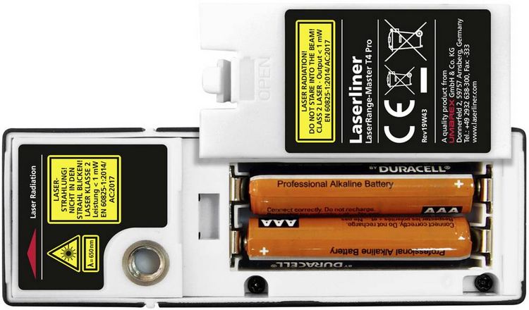 Produktbild: Laserliner LaserRange-Master T4 Pro Laser-Entfernungsmesser Bluetooth 40m