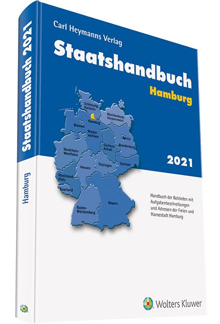Produktbild: Staatshandbuch Hamburg 2021