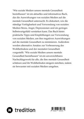 Produktbild: Wie soziale Medien unsere mentale Gesundheit beeinflussen
