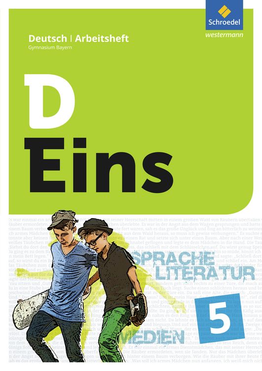 Produktbild: D Eins &ndash; Sprache, Literatur, Medien: Deutsch Gymnasium Bayern