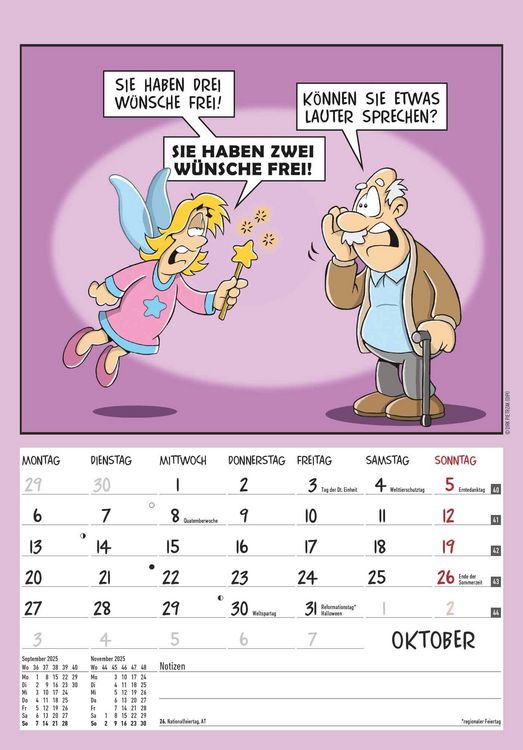 Alpha Edition Der RentnerKalender 2025 Bildkalender, 23,7x34cm