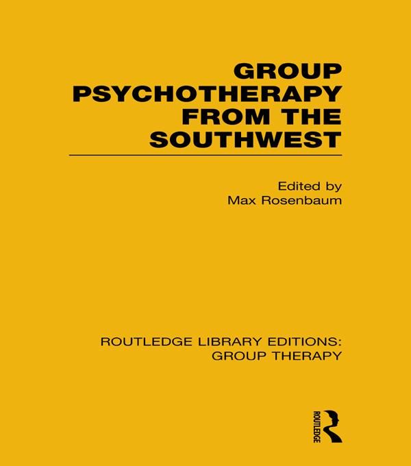 Produktbild: Group Psychotherapy from the Southwest